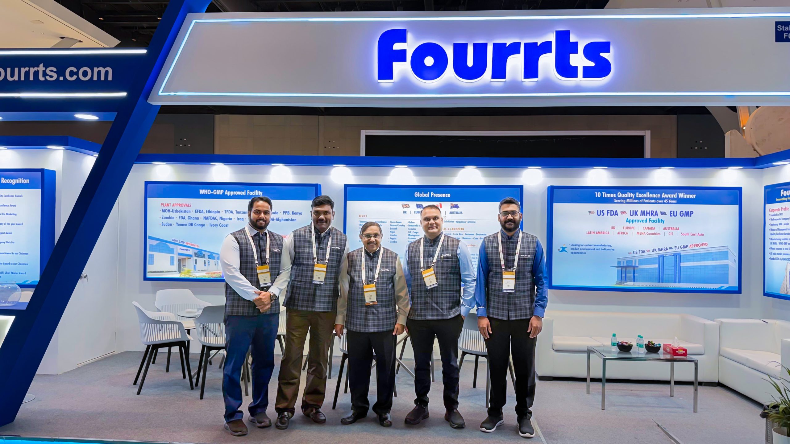 Fourrts Participation in PHARMACORE 2026 at Jio World Convention Centre, Mumbai